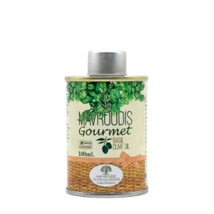 Grecka oliwa z oliwek extra virgin bazyliowa Mavroudis 100ml