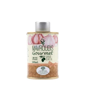 Grecka oliwa z oliwek extra virgin czosnkowa Mavroudis 100ml