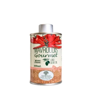 Grecka oliwa z oliwek extra virgin z chilli Mavroudis 100ml