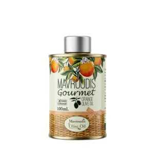 Grecka oliwa z oliwek extra virgin pomarańczowa Mavroudis 100ml