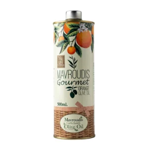 Grecka oliwa z oliwek extra virgin pomarańczowa Mavroudis 500ml